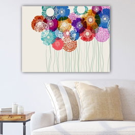 Wallity Lienzo Decorativo Multicolor 70 x 100 cm